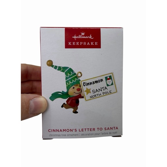 Hallmark Other - 2023 Hallmark Keepsake Cinnamon's‎ Letter To Santa Limited Edition Ornament